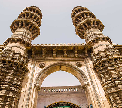 Sidi Bashir Mosque Jhulta Minar