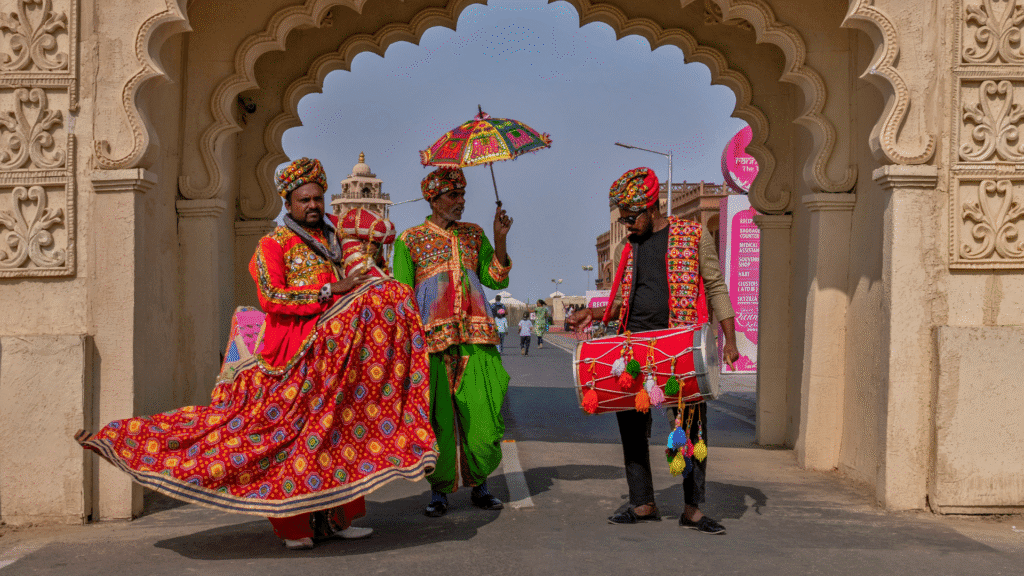 Discover Gujarats Folk Music and Dance Traditions in the Cityy